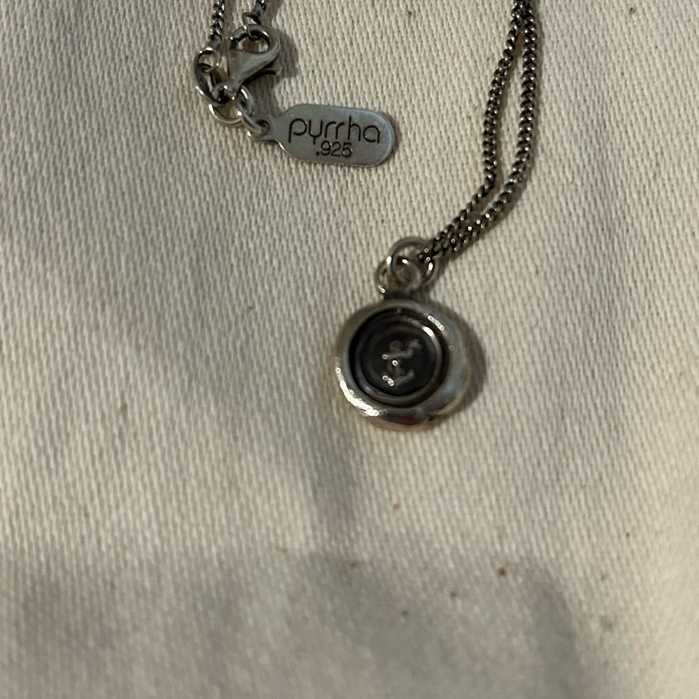 Pyrrha talisman and chain